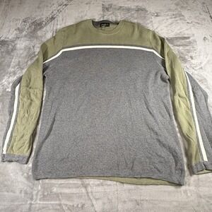 Eddie Bauer Men's 100% Cotton Long Sleeve Sweater Size Large